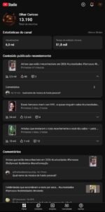 Canal YouTube 13K inscritos + 6M views | Crescimento viral 🚀