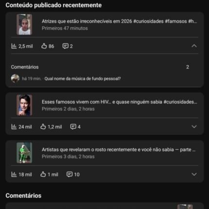 Canal YouTube 13K inscritos + 6M views | Crescimento viral 🚀