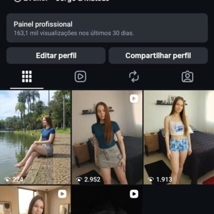 Vendo conta 13k seguidores reais