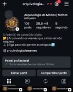 Conta Instagram com +28.5k se seguidores 100% orgânicos e autênticos