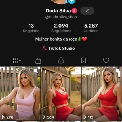 CONTA TIKTOK MUITO ENGAJADA (TIKTOK SHOP ATIVO SEM DOC) VENDER LOGO