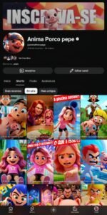 Canal YouTube Animação 3D - 192K Inscritos + Selo Verificado ✅ Alto Engajamento e Crescimento