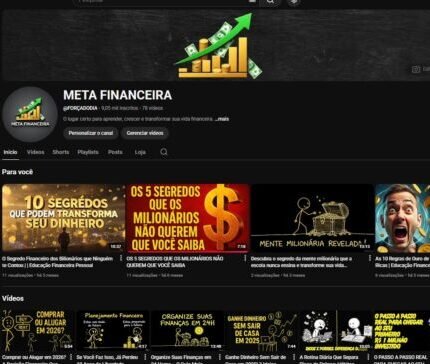 CANAL PARADO DE FINANÇAS