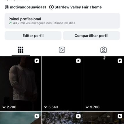 🔥 VENDO PERFIL DE MOTIVAÇÃO COM 3.000 SEGUIDORES + MONETIZAÇÃO ATIVA!