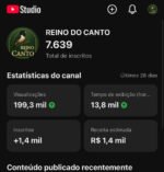 CANAL YOU MONET | 8,27K SUBS👥|+974,9 MIL VIEWS👀| PET (AVES SILVESTRES)🐦 | LUCRO MRR & OPERAÇÃO ENXUTA🚀