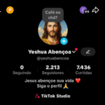 Perfil 2.2K e subindo, nicho religião. Conteúdo viral e bastante engajado. Sem shop ❌