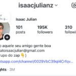 Perfil com 195 mil seguidores engajados!