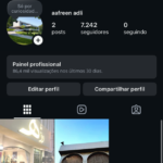 Conta Instagram +7.000 engajada