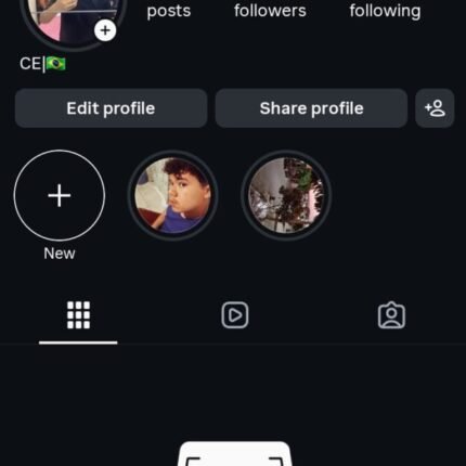 CONTA DO INSTAGRAM PESSOAL