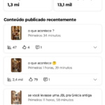 Conta 4500 inscritos nicho do momento