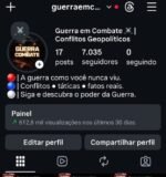 Página com 7k de seguidores 100% orgânicos e 90% br