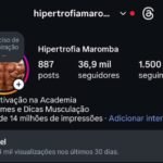 Conta Instagram Nicho Musculação / Academia 36 Mil Seguidores Monetização Liberada
