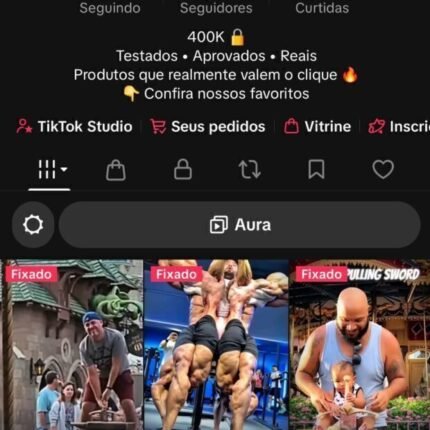 PROMOÇÃO!!! Conta TikTok 391k Monetizada Tiktok shop liberado, Perfil monetizado