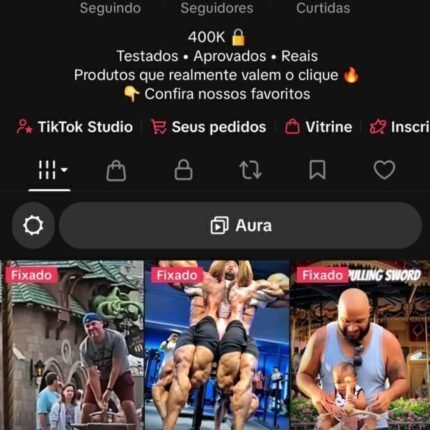 PRA VENDER LOGO!! Conta TikTok 391k Monetizada Tiktok shop liberado, Perfil monetizado