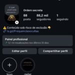 Instagram com 88 mil seguidores reais e ativos
