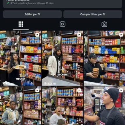 CONTA INSTAGRAM CRIADA A 1 MÊS ALTAMENTE ENGAJADA, COM 23K SEGUIDORES COM APENAS 27 VÍDEOS E 5 MILHÕES EM 14 DIAS