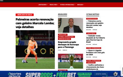 Site de Notícias Esportivas + 5 Grupos de WhatsApp com 2.500 Leitores – Monetizado e com Grande Potencial