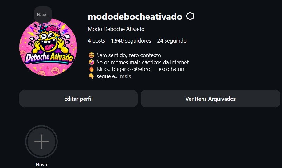 d1 🚨🔥 CONTA DE HUMOR COM VÍDEOS VIRAIS + 1.9K SEGUIDORES — PRONTA PRA EXPLODIR E LUCRAR HOJE 💰⚡ - Imagem 1