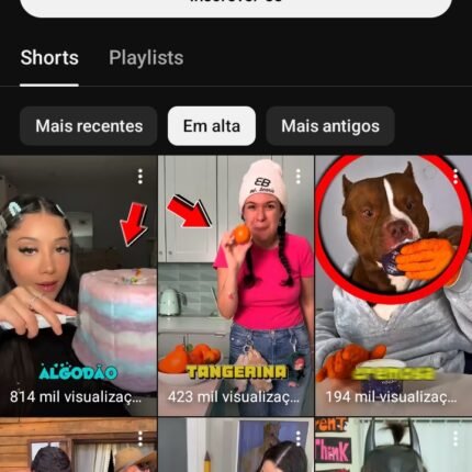 CANAL DARK 63K DE INSCRITOS MUITO ENGAJADO