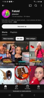 CANAL DARK 110K DE INSCRITOS MUITO ENGAJADO!