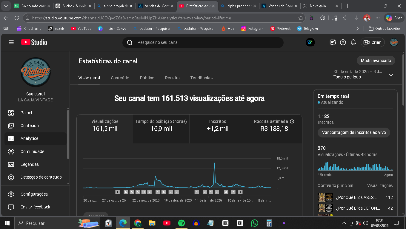 print 2 do la caixa vintage CANAL DARK - Imagem 1