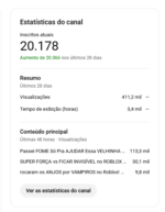 CANAL 20K INSCRITOS REAL + PÚBLICO FIEL – ÓTIMA OPORTUNIDADE - Imagem 2