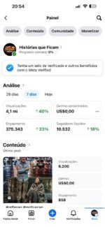 Pagina Facebook 204 mil seguidores engajada - Imagem 2