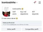 Instagram de 16K orgânico e com status limpo ✅🚀