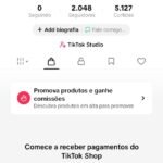 CONTA DO TIKTOK COM SHOP ATIVO +2K SEGUIDORES (ENGAJAMENTO REAL)