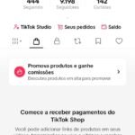 CONTA DO TIKTOK COM SHOP ATIVO +9K SEGUIDORES (ENGAJAMENTO REAL)