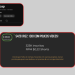 🚨 CANAL MONETIZADO 323K 🚨