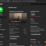 Conta Youtube 1800 Inscritos