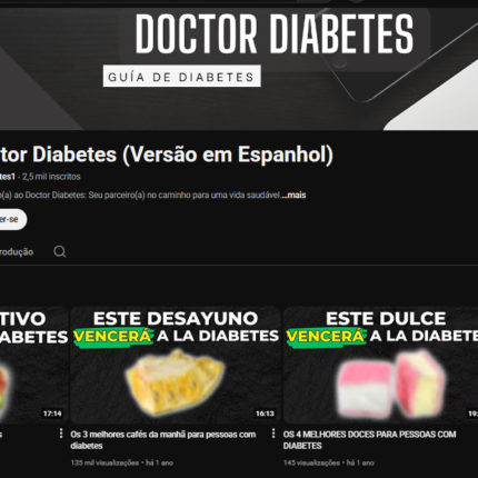 CANAL YOU MONET | 2,5K  SUBS👥|+136,7 VIEWS👀| SAÚDE - DIABETES (ESPANHOL) 🩺| OPORTUNIDADE INTERNACIONAL ESCALÁVEL 🌎