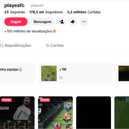 CONTA MONETIZADA 178 Mil Seguidores & TIKTOKSHOP +100 milhões de visualizações.