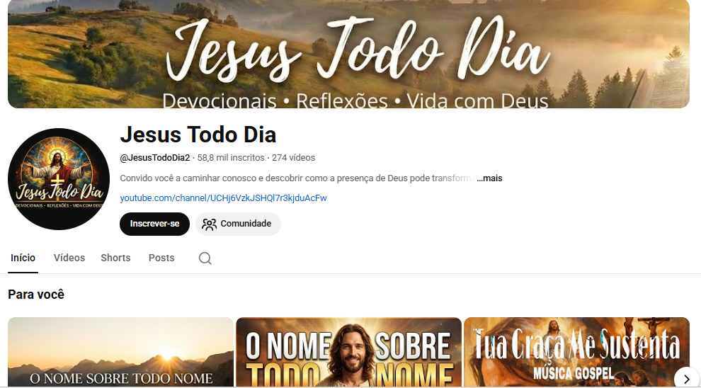 Captura de tela 2026-04-20 103055 Canal YouTube 58 Mil Inscritos - Imagem 1