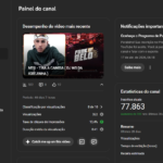 CANAL DE MUSICA 77.800 INSCRITOS - MONETIZADO!!
