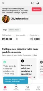 CONTA DO TIK TOK SHOP ATIVO + LIVE STUDIO ATIVO COM 2K DE SEGUIDORES - Imagem 4