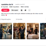 Tik tok com 5k de seguidores