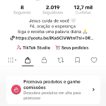 CONTA DO TIKTOK COM SHOP ATIVO +2K SEGUIDORES +12,7K CURTIDA (ENGAJAMENTO REAL)
