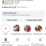 Página Instagram Gustavo Lima com 107 Mil Seguidores