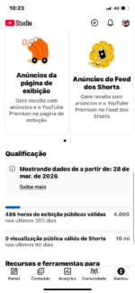 Canal 1.3 mil inscritos + 1.2 milhões de visualizações, +486 Horas, Canal já Engajado!!! - Imagem 4