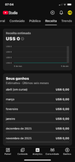 👉YouTube 1K Inscritos + 87k Views💸 Monetizado💸 | Alto Engajamento - Imagem 3