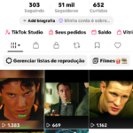 CONTA TIKTOK COM 51K DE SEGUIDORES - MONETIZADO FILMES