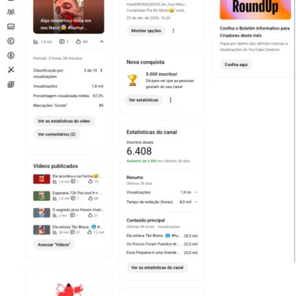 👉 Canal Curiosidades 6.41k inscritos🚀+1.8Milhões Views👀| Oportunidade Escalável🔥