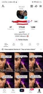 Conta TikTok Reino Unido monetizada e shop pronto para ser ativo