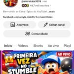 CANAL DO YOUTUBE
