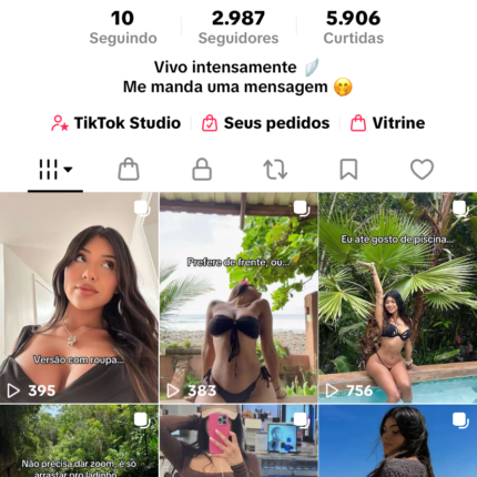 Conta com tiktok shop ja liberado, pra vender rapidinho