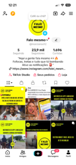 Conta TikTok com 23 mil Seguidores - Imagem 2