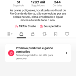 Tiktok Praias Potiguar com 128 Mil Seguidores