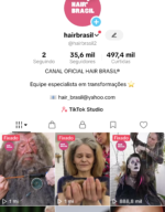 TIKTOK 35K SHOP ATIVO NICHO BELEZA FEMININO SEM DOCUMENTO ALTO ENGAJAMENTO